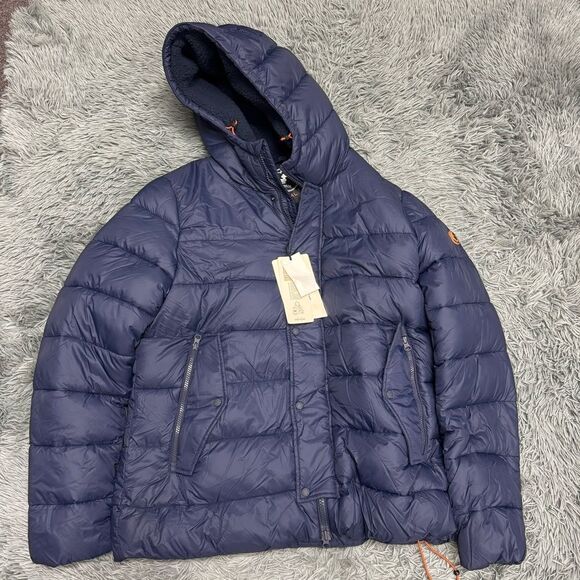 Nordstrom Save the Duck Puffer Jacket Size Large NWT - Picture 1 of 12